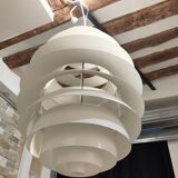 Louis Poulsen LP Centrum XXL Suspension par Kurt Nørregaard Lampe moderne du milieu du siècle