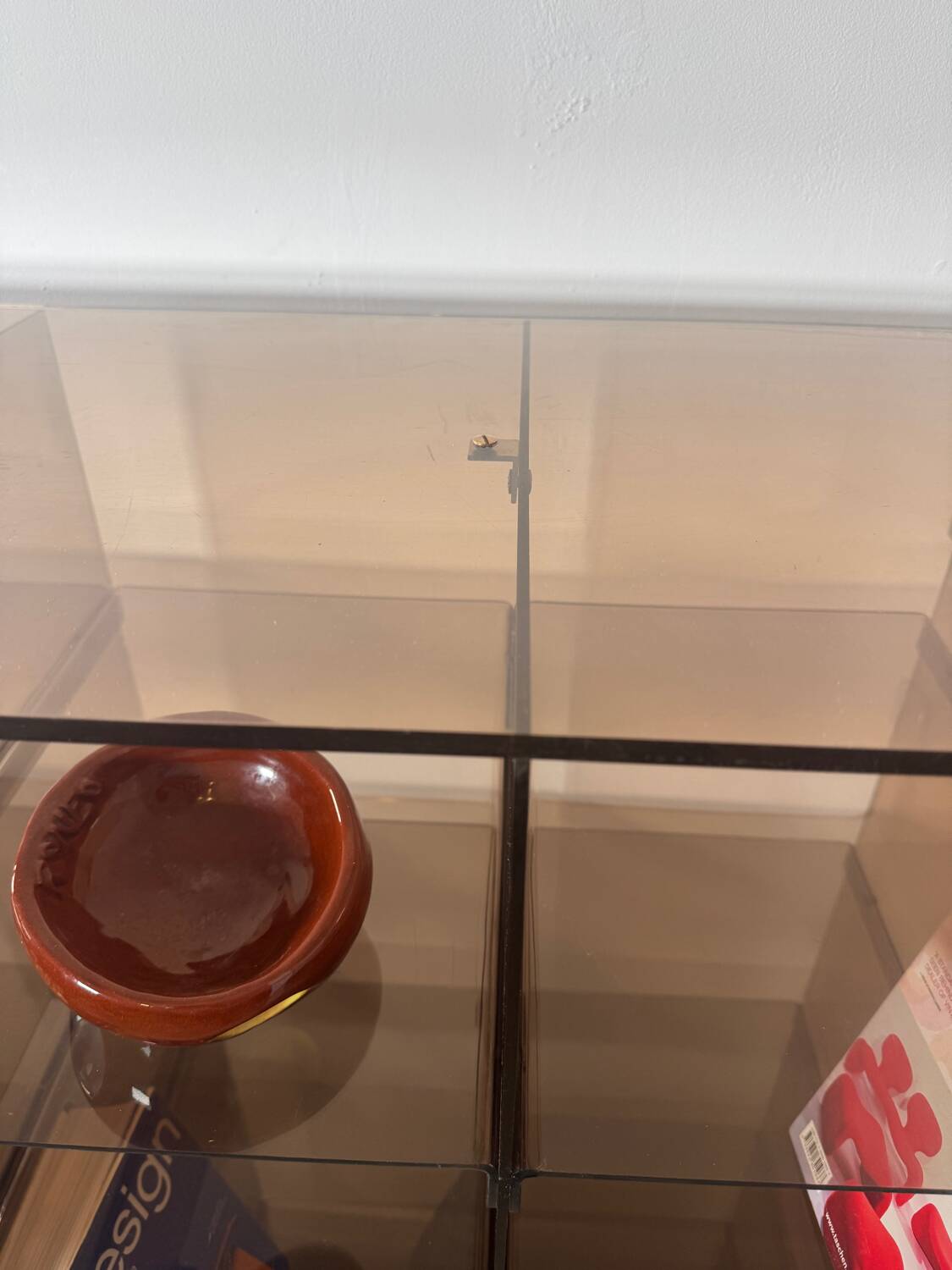 Rare Library 18 Smoke Acrylic Compartments - Michel Dimas
