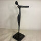 Bronze abstract ballerina statue Bodrul Khalique