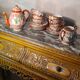 lot  7 tasses  porcelaine  the ou café    japonaise  et  theiere  1950 a 70