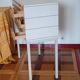 Borgeaud Design Industrial Furniture 70s - 15 Drawers - Metal & Oak Front