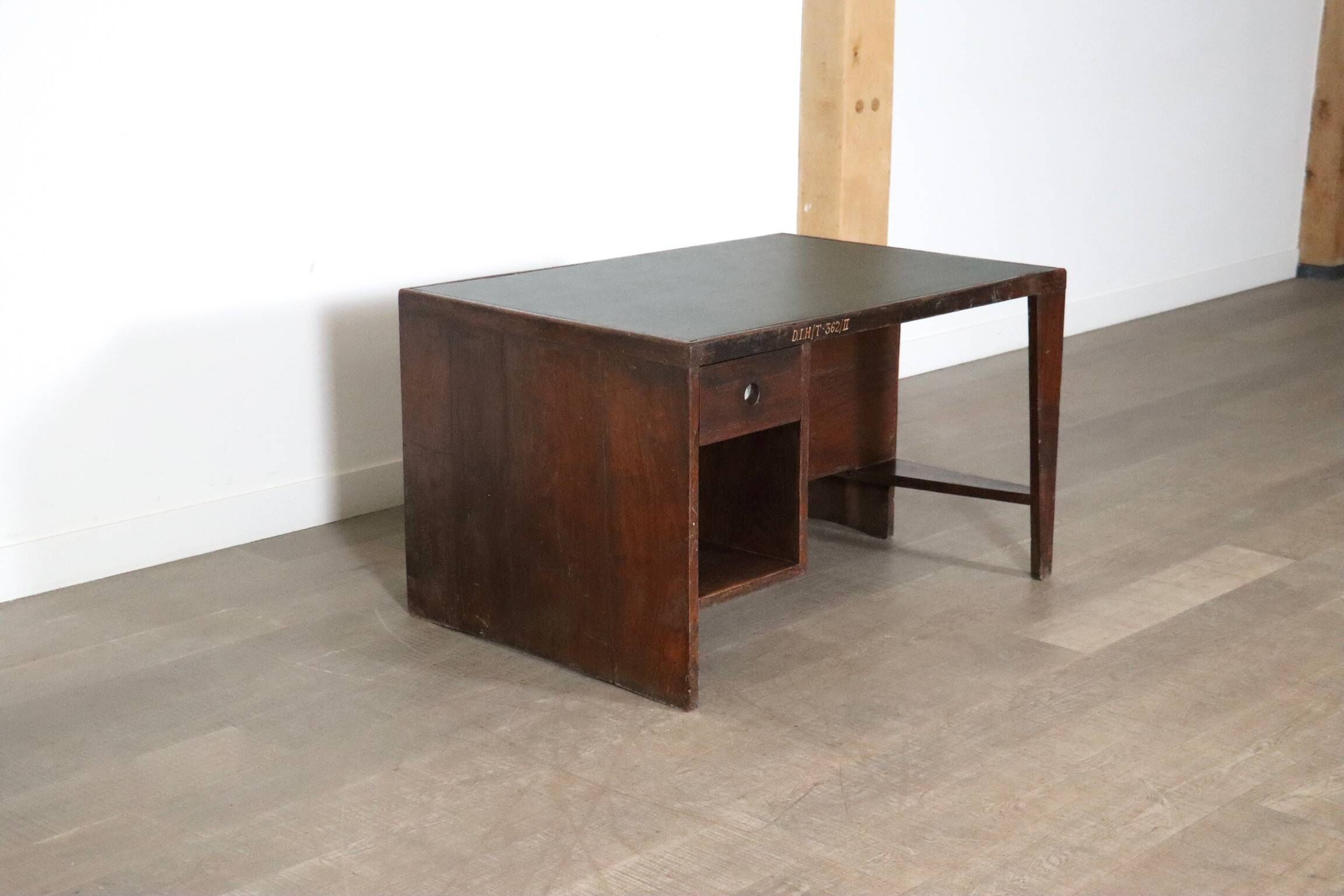 Pierre Jeanneret Pigeonhole Desk PJ-BU-02-A, India 1950s