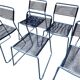 Set of 6 Melker "spaghetti" chairs by Lisa Norinder for Ikea 1990