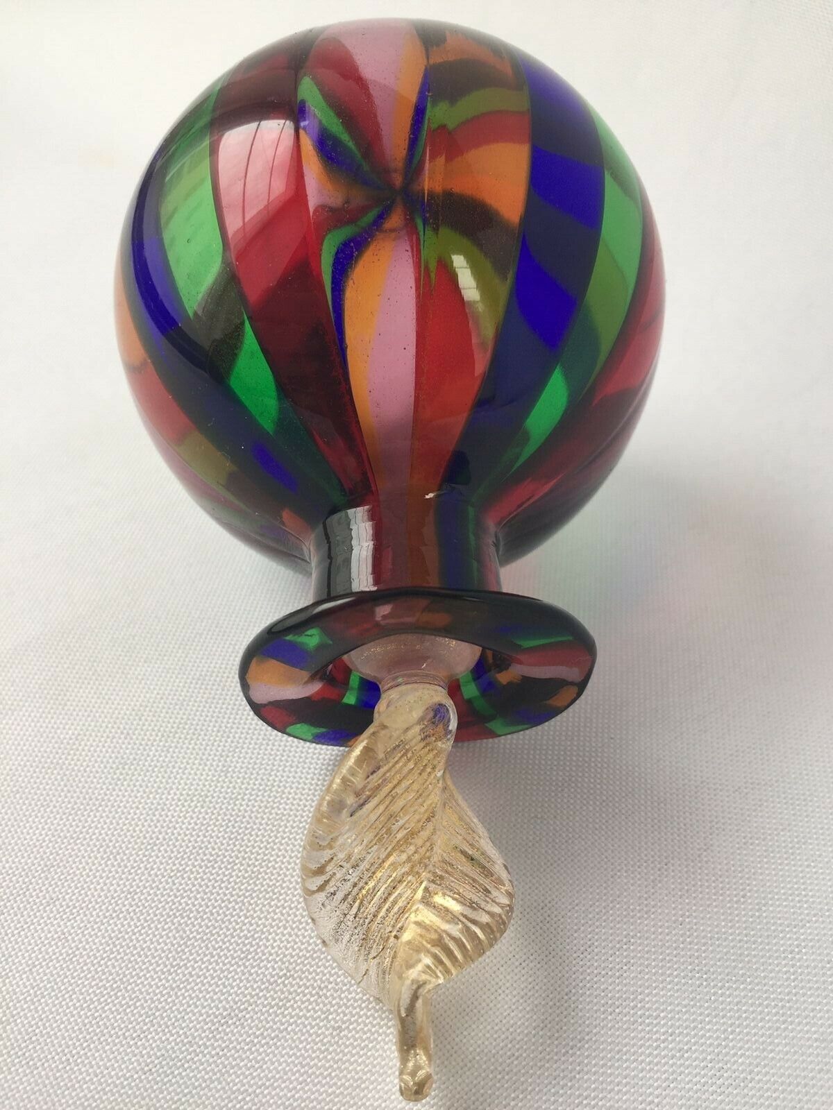 Murano Venitian multicouch coloured glass 1960