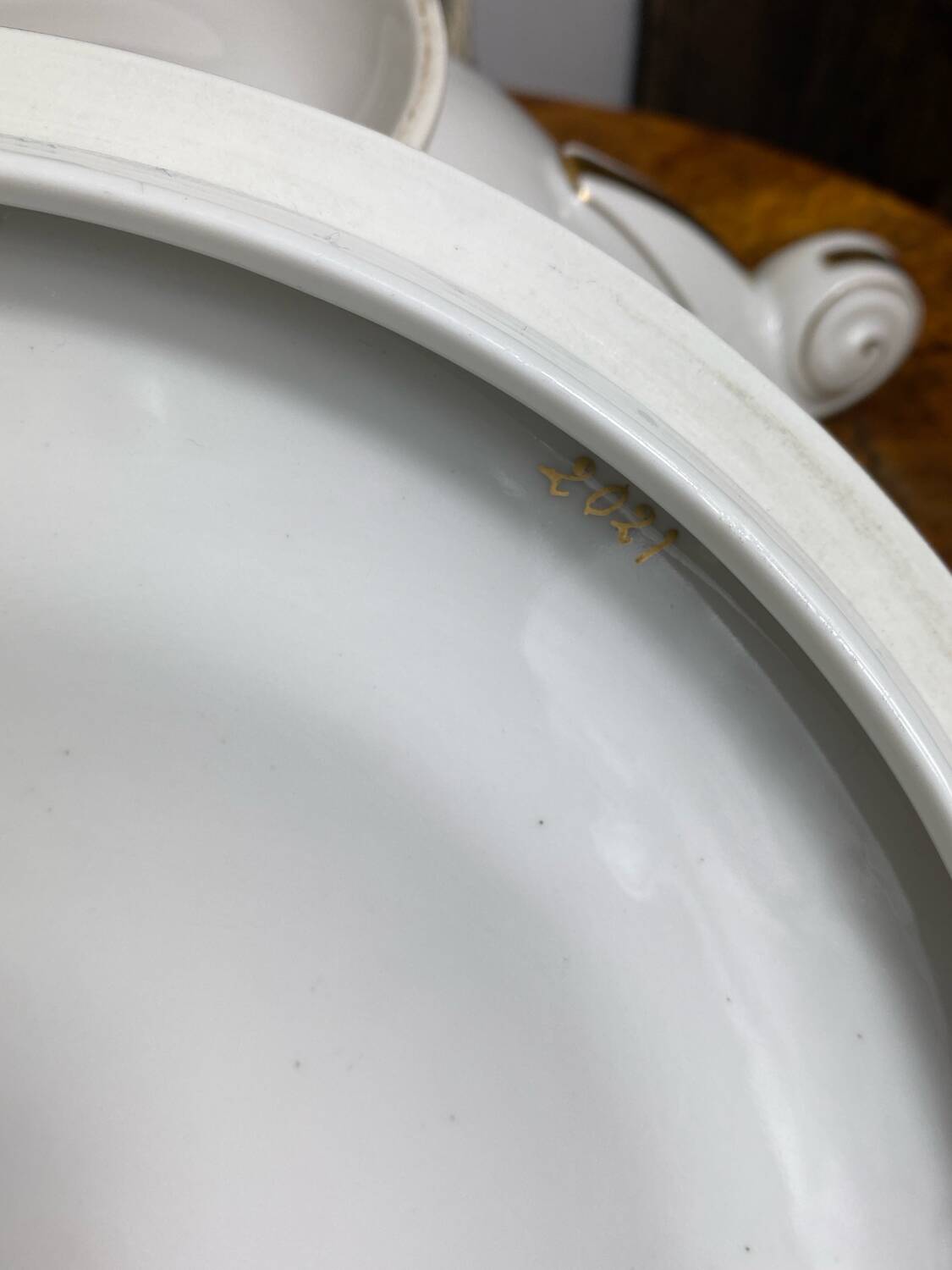 Georges Boyer Limoges porcelain tureen