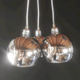Suspension 3 chrome globes