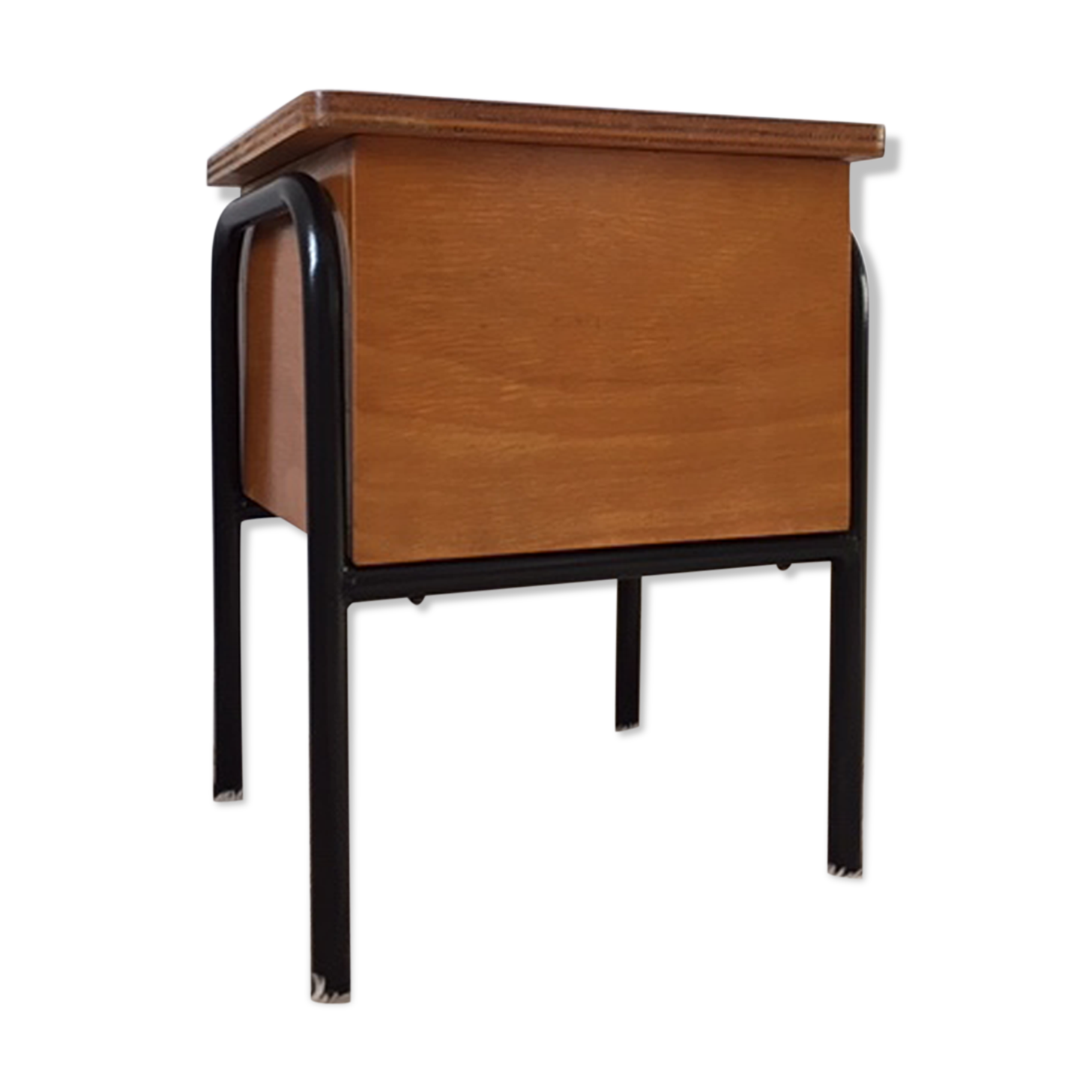 Vintage boarding school bedside