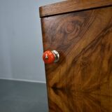 1938s pair of Art Deco bedside tables, Czechoslovakia