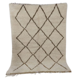 Handmade moroccan berber carpet 212 x 155 cm