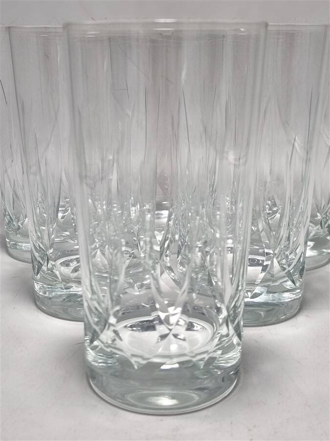 Set of 6 Long Drink Glasses