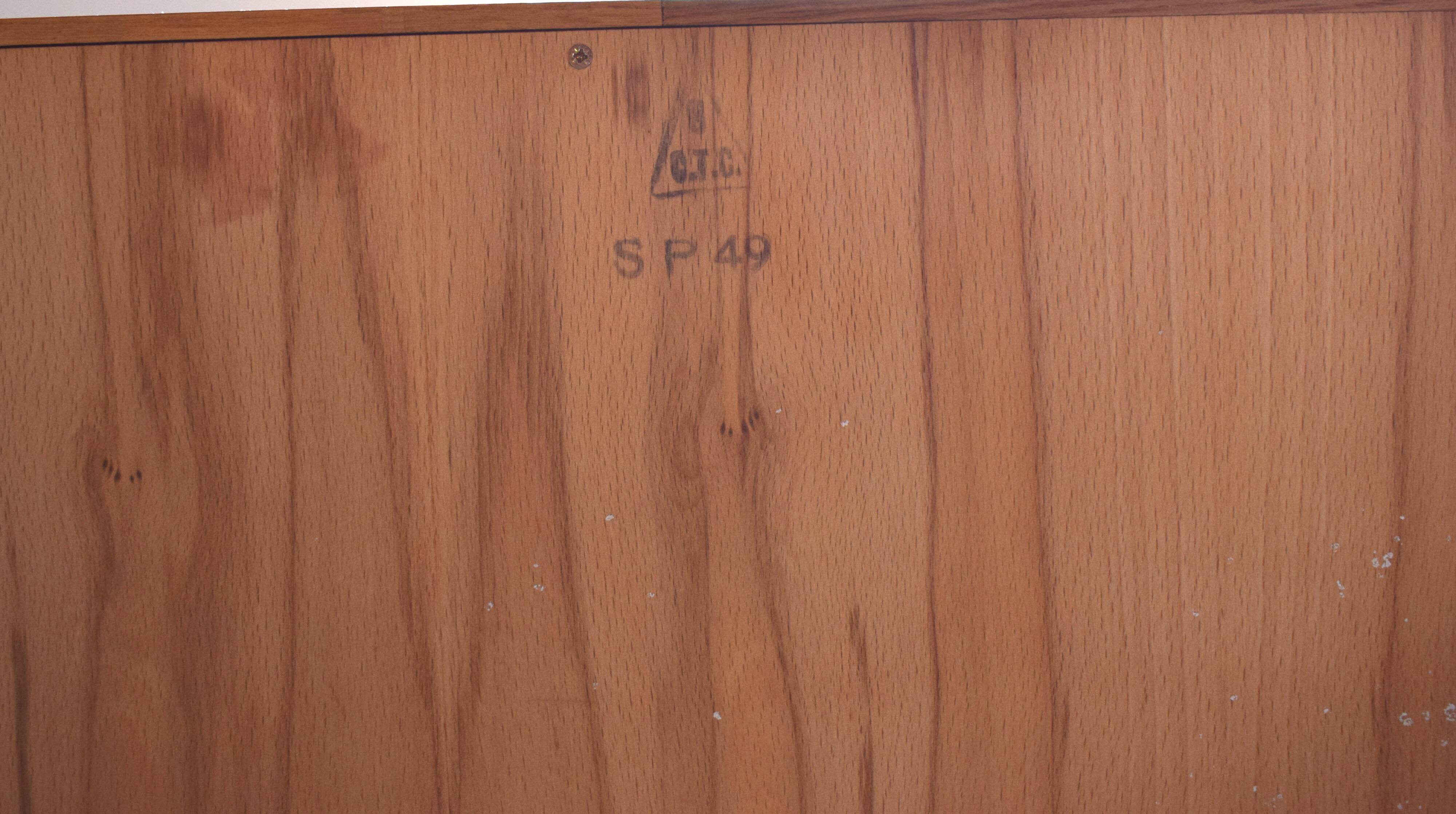 Mid-Century Danish Walnut Secretary, 1960s.