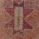 2x12 shades of pale orange vintage runner rug