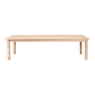 Table de ferme 3m XXL bois brut