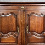 Two-part Louis XV period oak buffet, circa 1750