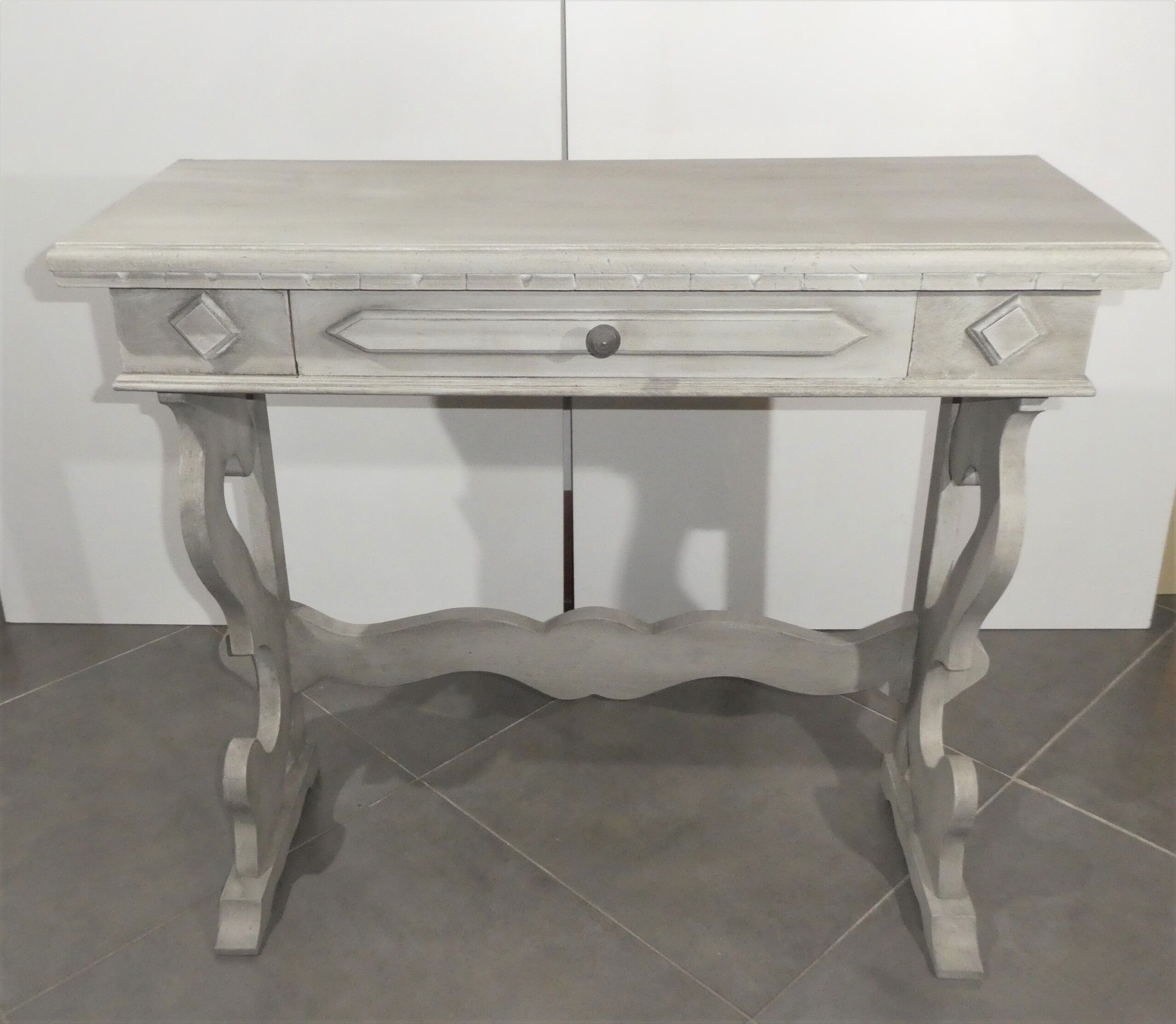Wood console