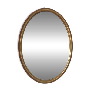 Miroir ovale ancien 75
