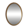 Antique oval mirror 75 X 56 cm