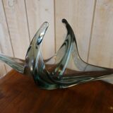 Vintage glass fruit bowl