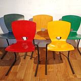 Vintage canteen chair