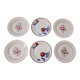 6 Badonviller dessert plates