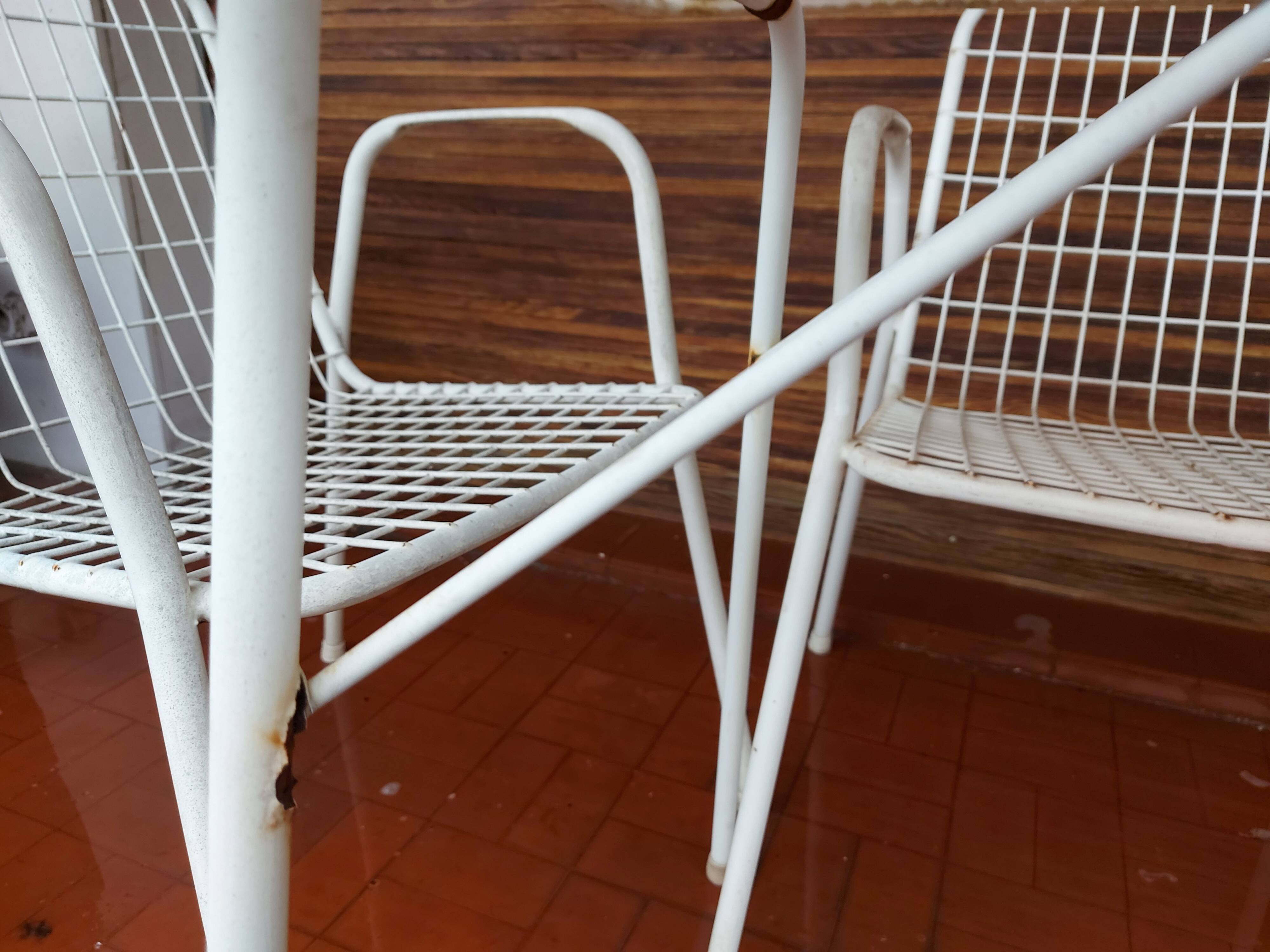 Set of 3 chairs and garden table Emu , Model Rio