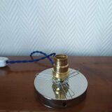 Art Deco table lamp Clichy glass