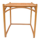 Vintage rattan and wicker coffee table