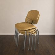 Set of 4 Steelcase Strafor 420-440 chairs by Pierre Paulin from the 1970s.
