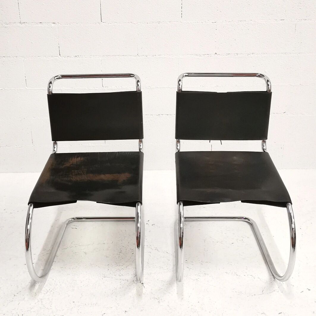 MR10 chair by Mies Van Der Rohe, 1970/80