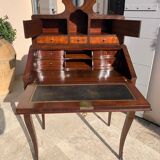 Happiness of the day style Louis XV of the nineteenth century in marquetry