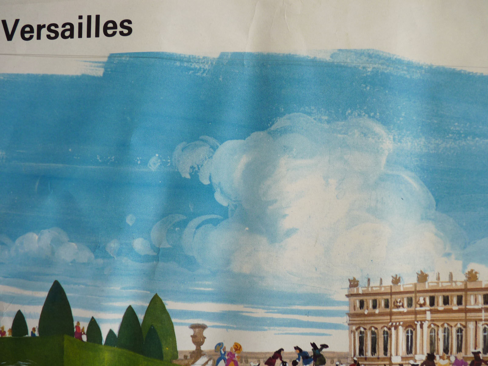School poster: Versailles