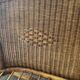 Vintage rattan sofa 60s-70s