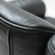 Bull sofa in grey leather by Gianfranco Frattini for Cassina 1987