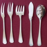 Boreal service with hors d'oeuvre (or candy) 5 pieces, Christofle