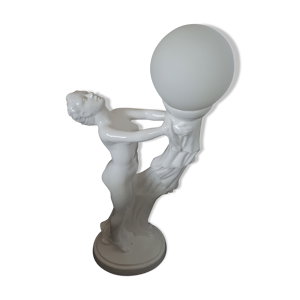 Lampe art nouveau en