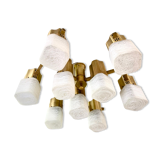 Ceiling lamp of the Sciolari house at the end of 1970