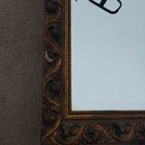 Old beveled mirror