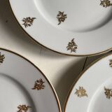 Six Limoges porcelain dessert plates