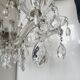 Antique crystal chandelier 8 lights 68 x 56