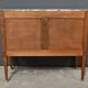 Commode sauteuse en marqueterie, style Louis XVI – milieu XXe