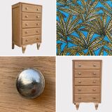 Art Deco ragpicker raw wood