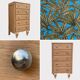 Art Deco ragpicker raw wood