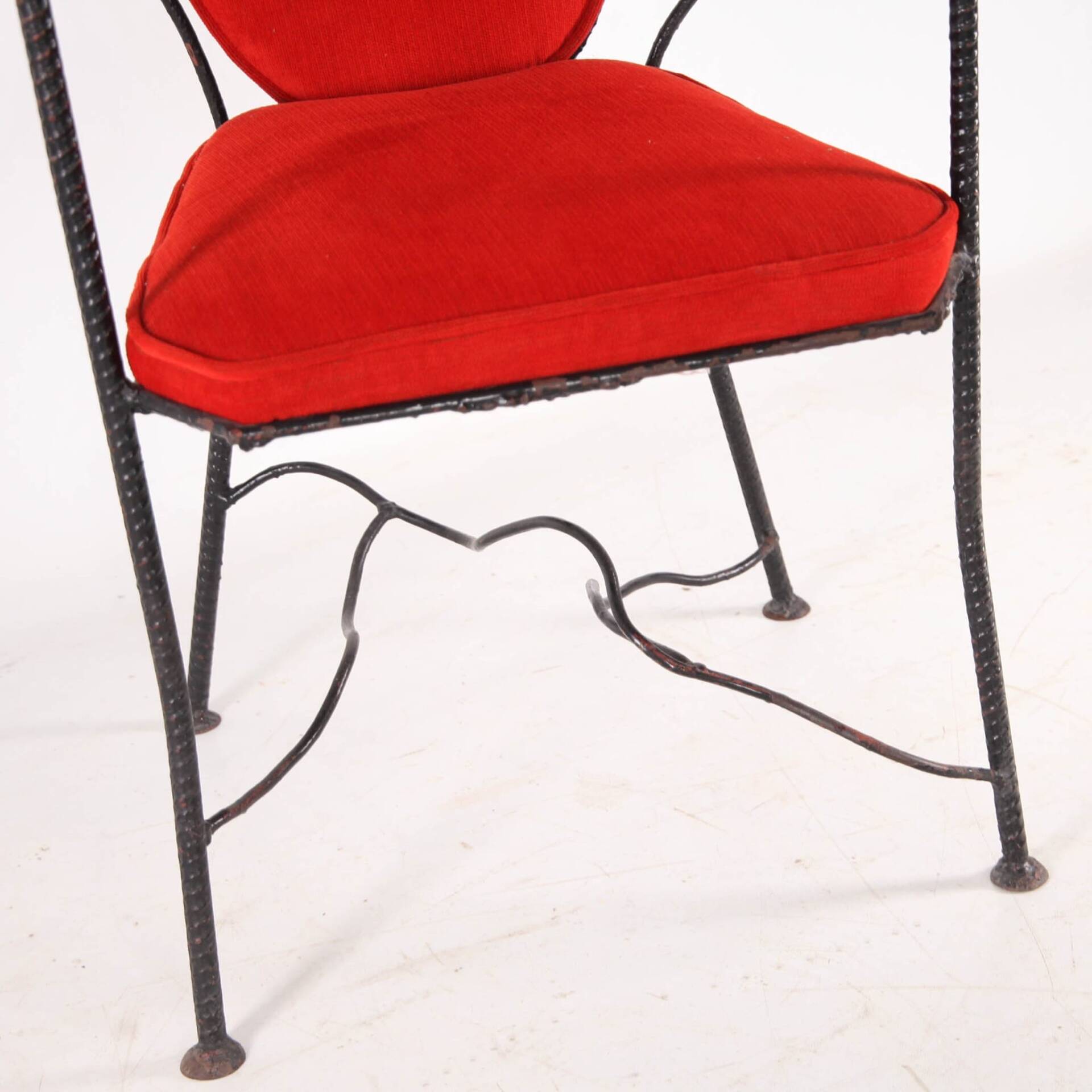 Fauteuil en fer « hippocampe »
