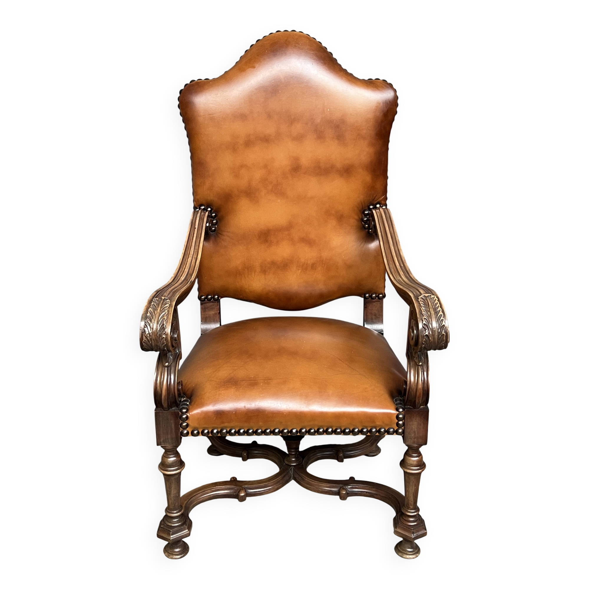 Antique Renaissance armchair