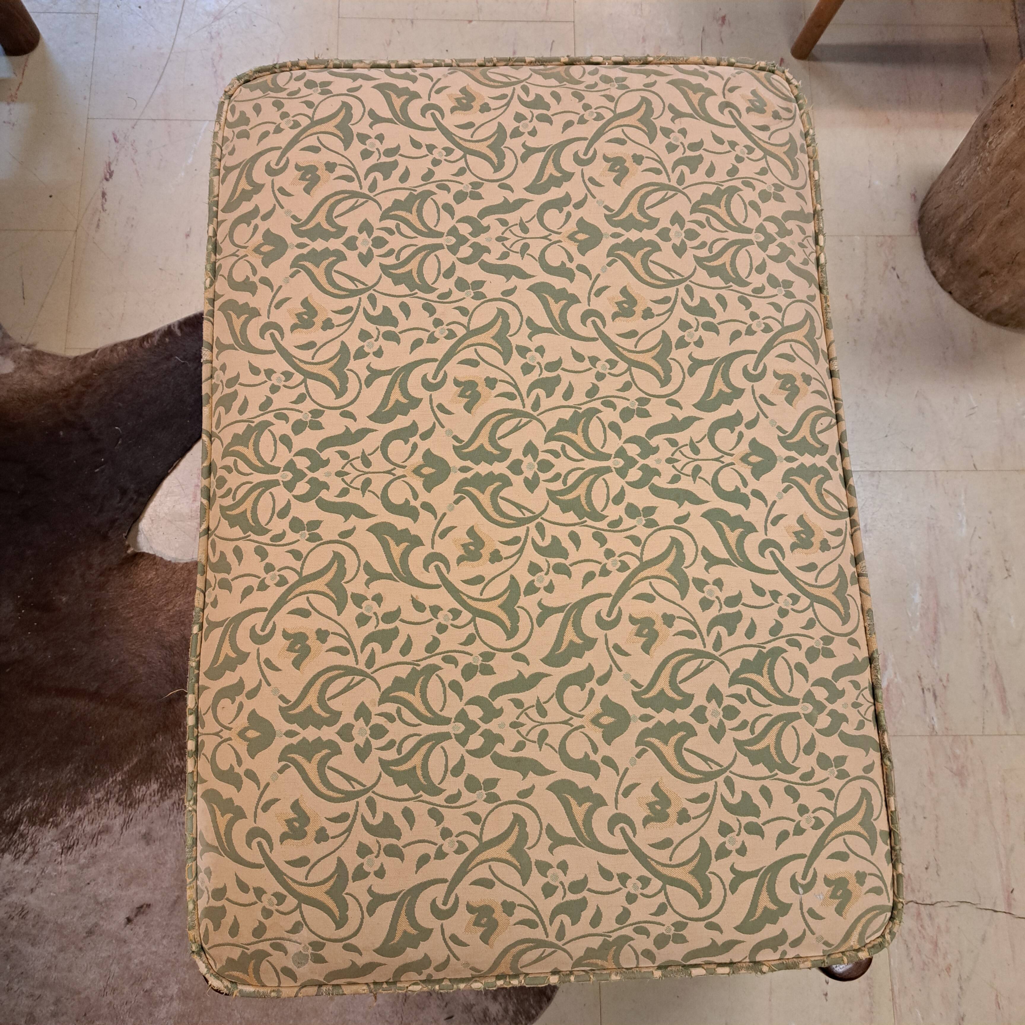 Scandinavian armchairs and ottomans