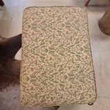 Scandinavian armchairs and ottomans