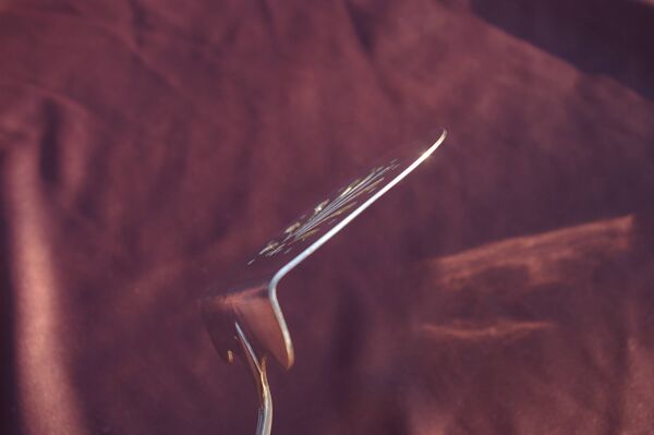 Christofle marot coquille - pelle à asperges en métal argenté