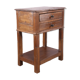 Old Burmese teak bedside