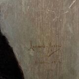 Portrait painting by Choppard-Mazeau, 1890