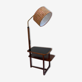 Vintage floor lamp and reading table combo from brno